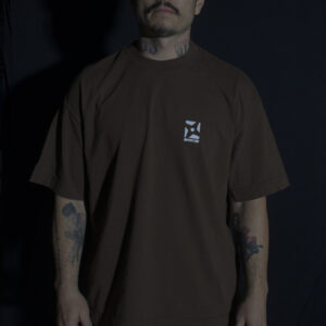 Camiseta Oversized Shinobi - Marrom