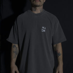 Camiseta Oversized Shinobi - Cinza