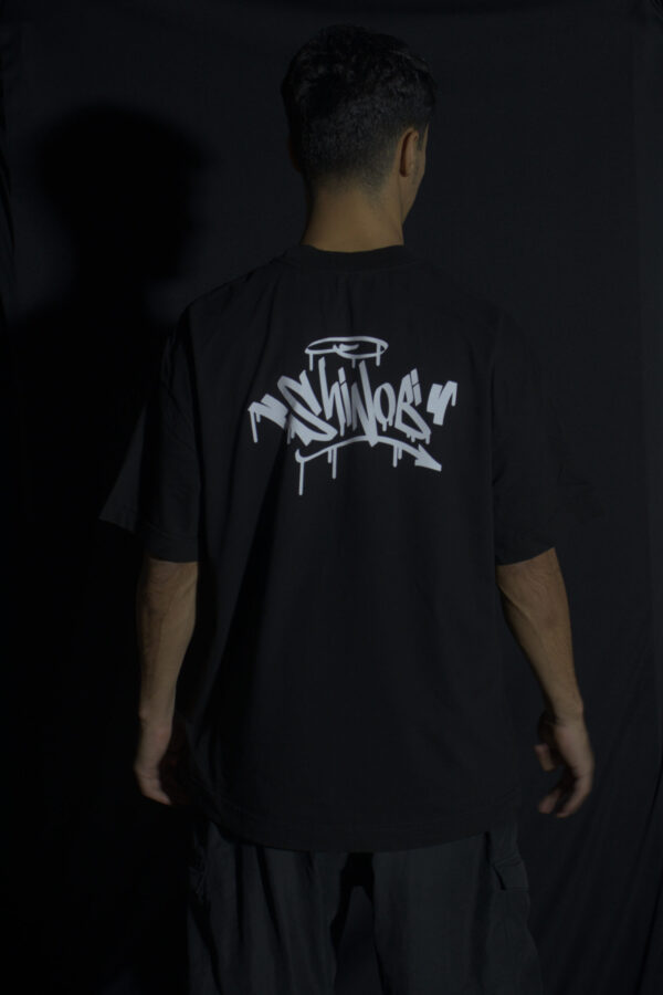 Camiseta Oversized Shinobi - Preta - Imagem 2